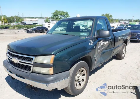 2007 Chevrolet Silverado 1500 Classic Work Truck from USA, damaged, VIN 1GCEC14X97Z153444